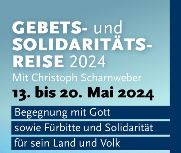 Read more about the article GEBETS- UND SOLIDARITÄTSREISE ÜBER PFINGSTEN